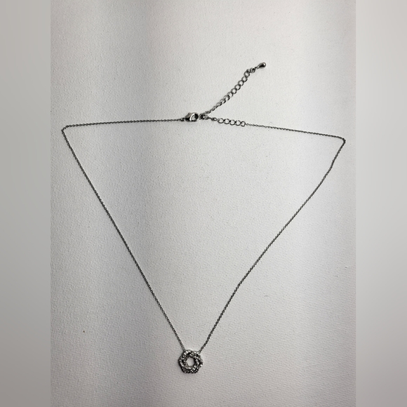 🛍️ | Sparkle & Dainty - Necklace - Knot - Wreath - Rhinestines- Crystal Sparkly - Picture 2 of 10